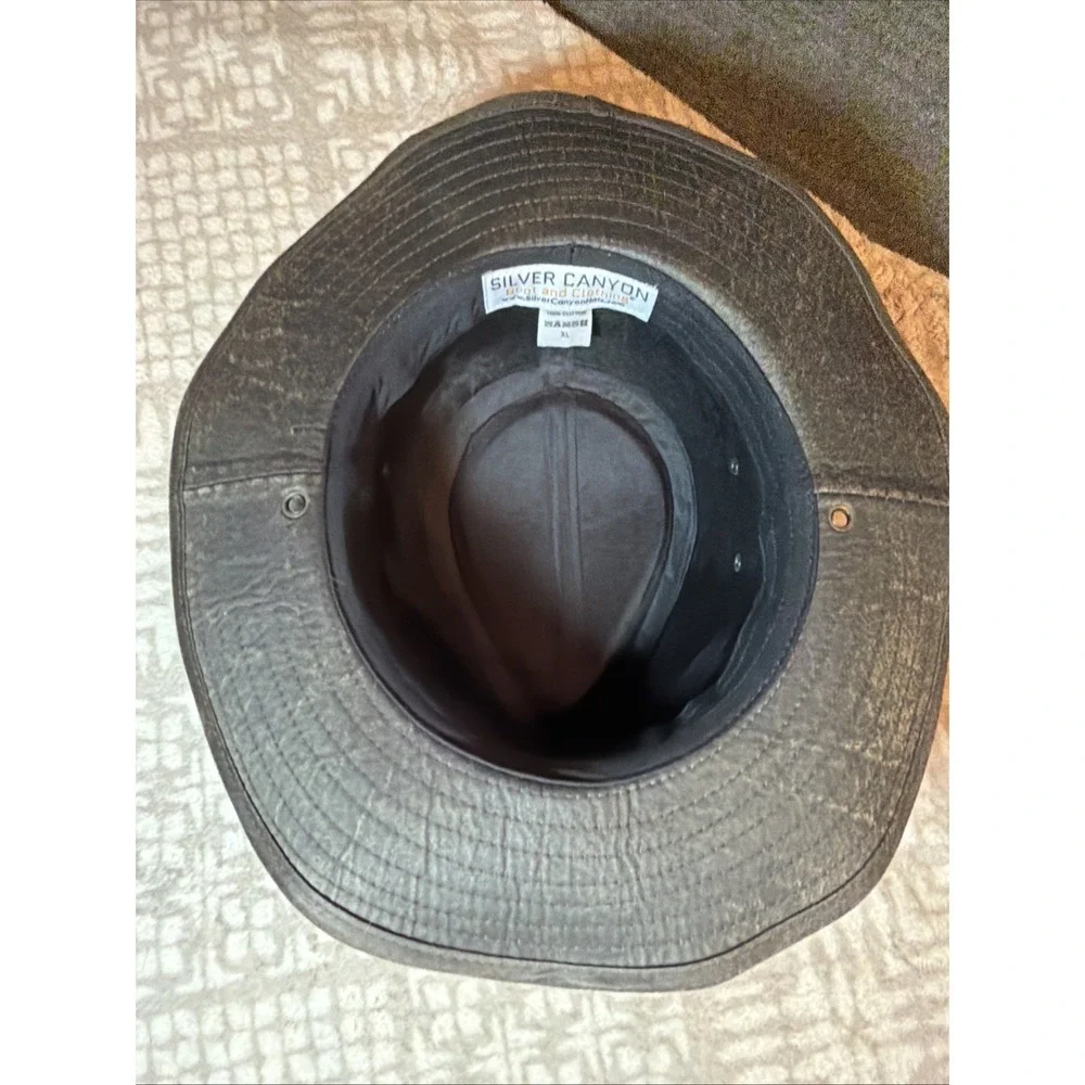 Men's Hat Silver Canyon Cotton XL Size